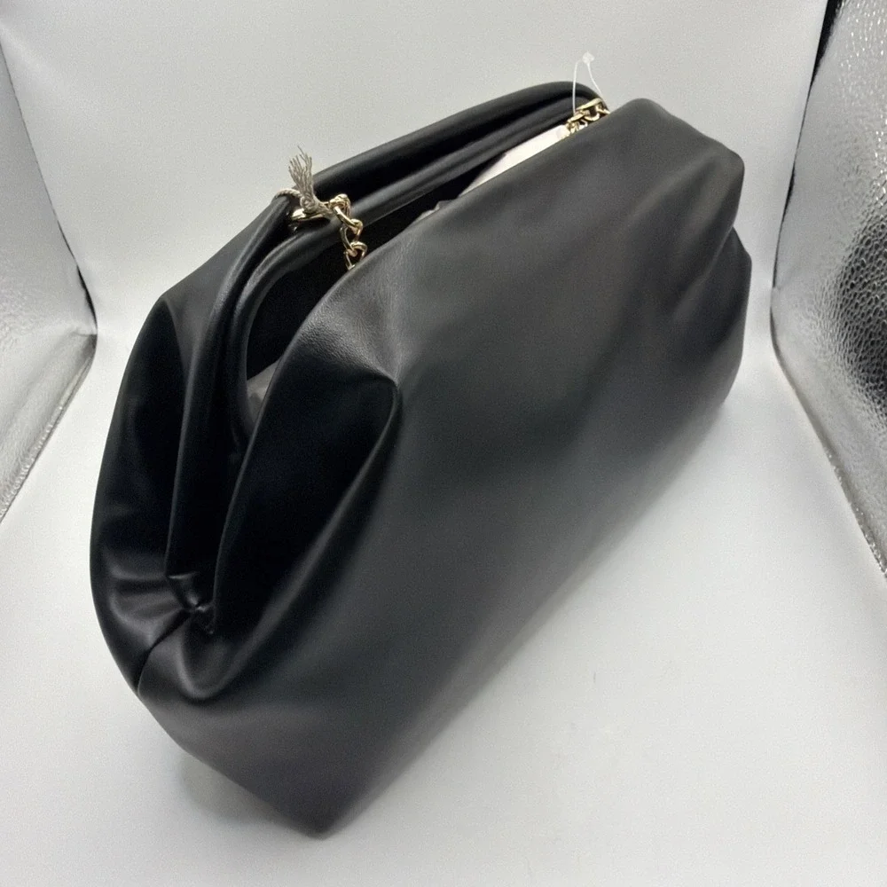 Studded Oversized Clutch - A New‎ Day Black. Brand New